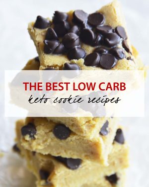 best low carb keto cookie recipes featured image