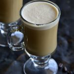 Front View of Keto Vanilla Cream Bulletproof Coffee
