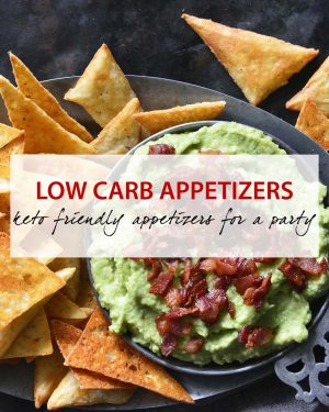 low carb party appetizers featured image