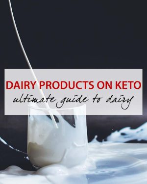 dairy products on keto featured image