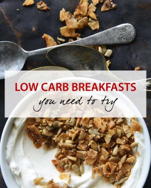 low carb breakfasts featured image