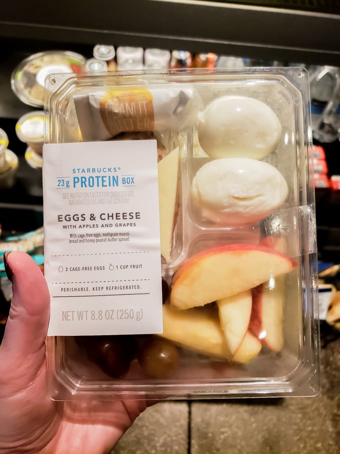 Cheese & Fruit Protein Box: Starbucks Coffee Company