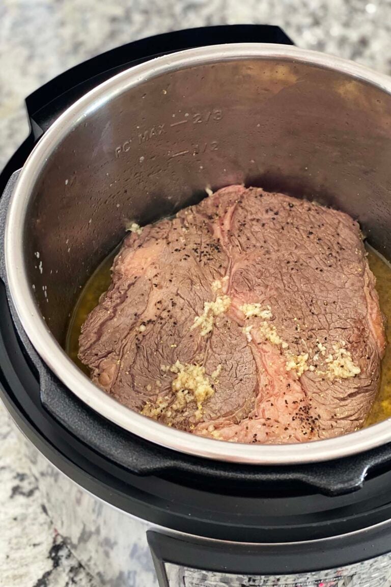Easy Instant Pot Chuck Roast Recipe Slow Cooker Directions Too! The