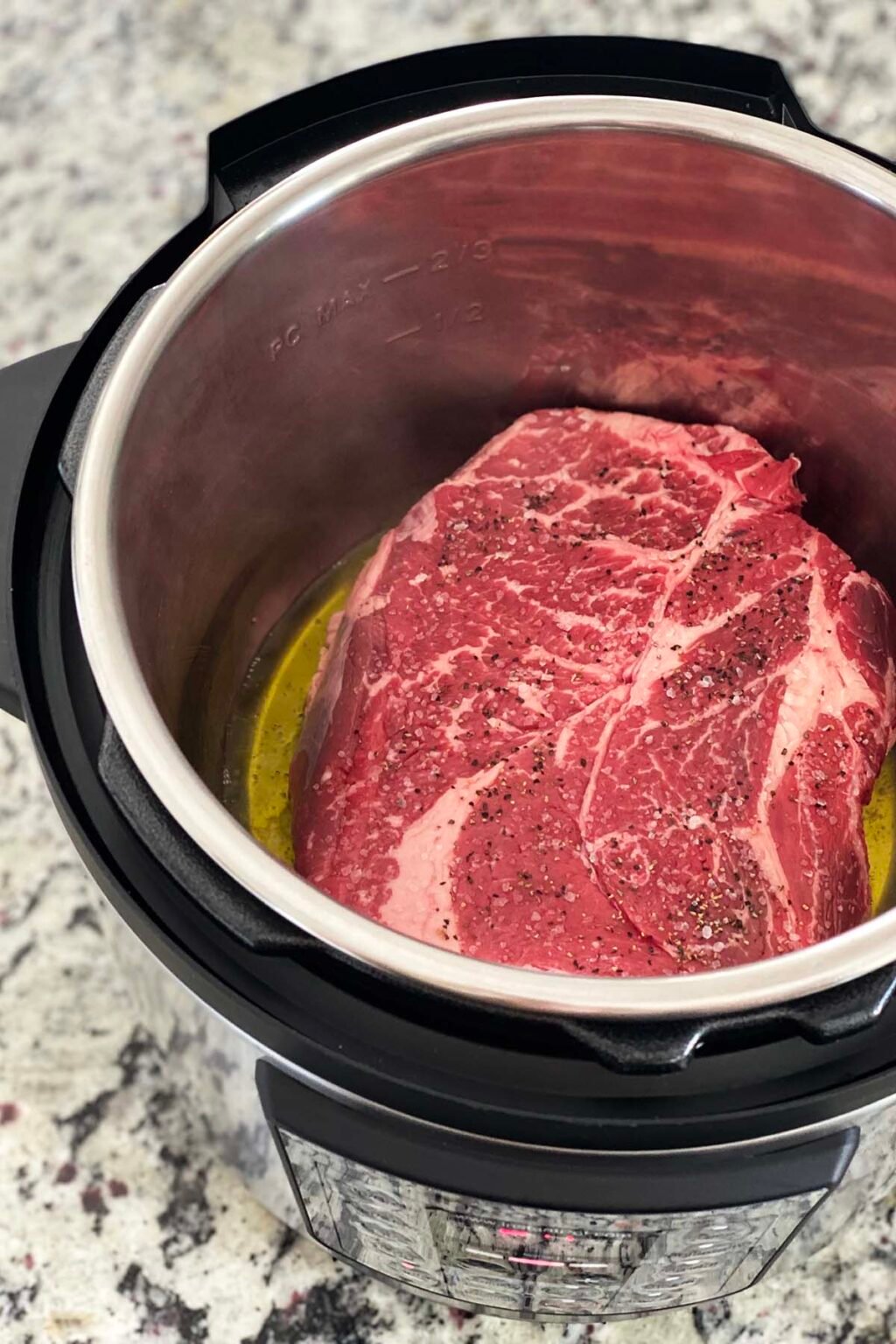 Easy Instant Pot Chuck Roast Recipe Slow Cooker Directions Too! The