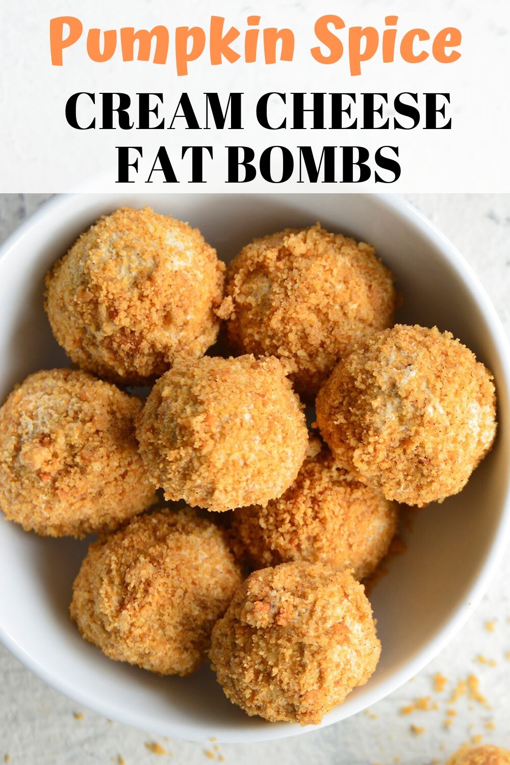 Keto Pumpkin Spice Cream Cheese Fat Bombs The Keto Queens