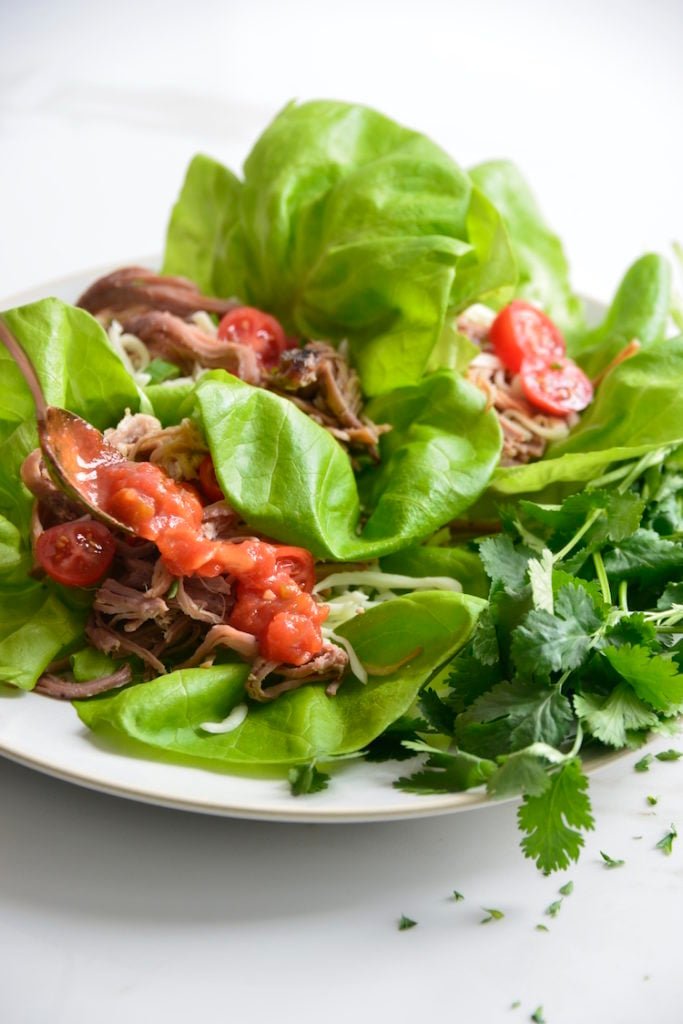 Low Carb Recipies Wtih Pulled Pork / Keto Pulled Pork with Roasted Tomato Salad — Recipe — Diet ...