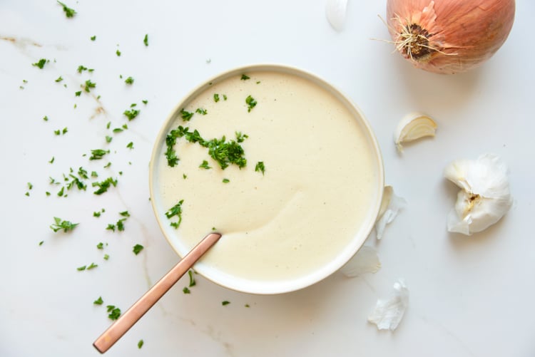 Instant Pot Ace Blender Cauliflower Soup The Keto Queens