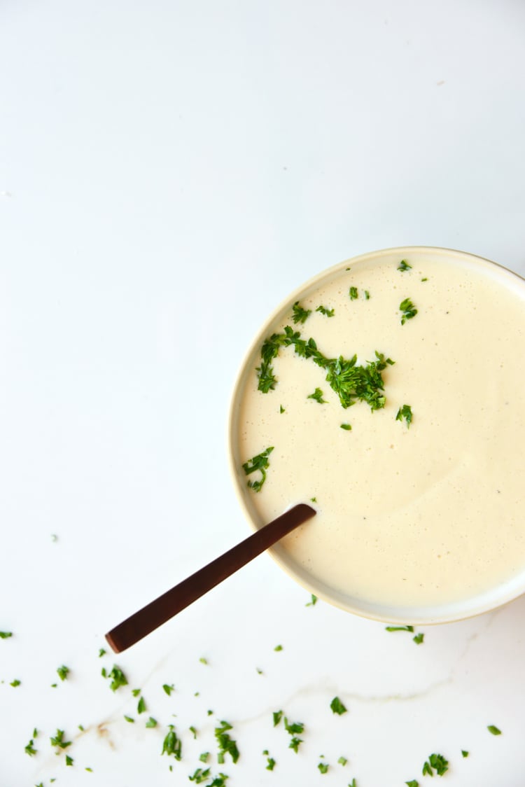Instant Pot Ace Blender Cauliflower Soup - The Keto Queens
