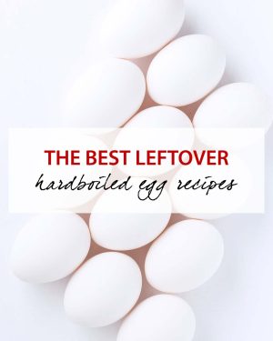 leftover hardboiled egg recipes featured image