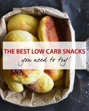 best low carb snacks featured image