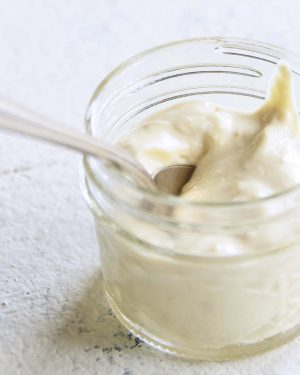 easy creamy caesar salad dressing featured image