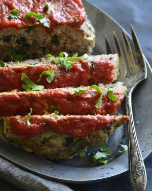 easy instant pot low carb meatloaf recipe featured image
