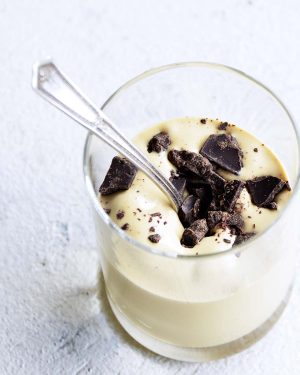 easy sea salt caramel low carb mousse featured image