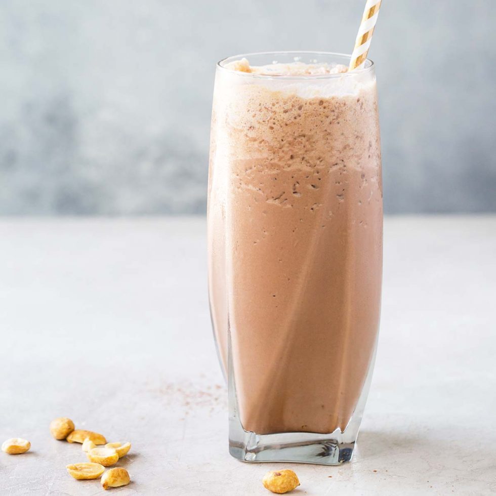 Low Carb Chocolate Peanut Butter Smoothie The Keto Queens