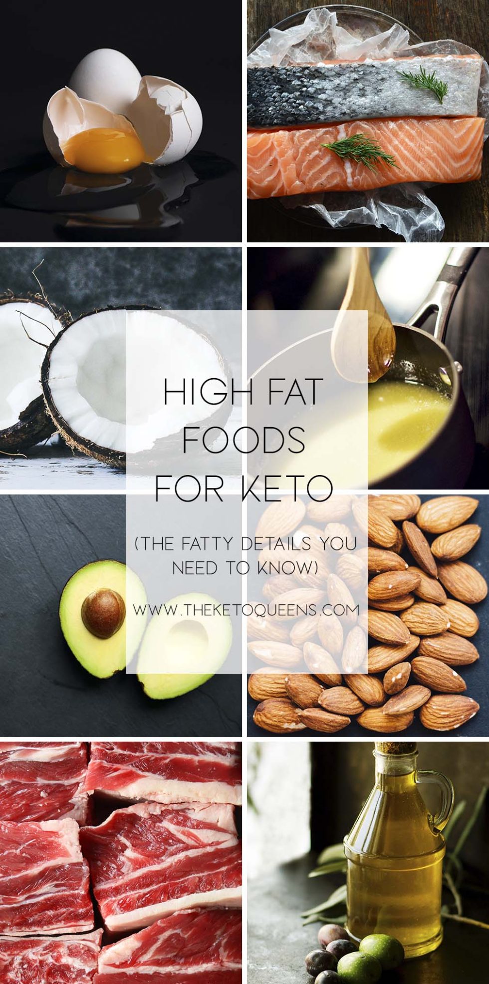 High Fat Foods for Keto The fatty details you need to know. The