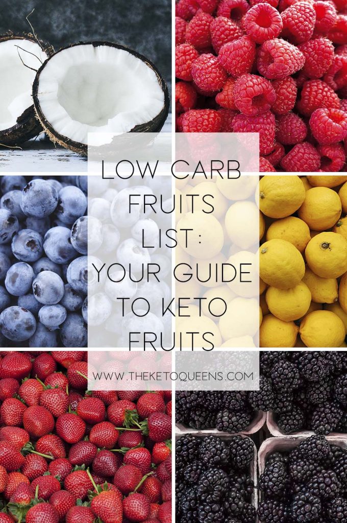 Low Carb Fruits List - The Ultimate Guide to Keto Fruits - The Keto Queens