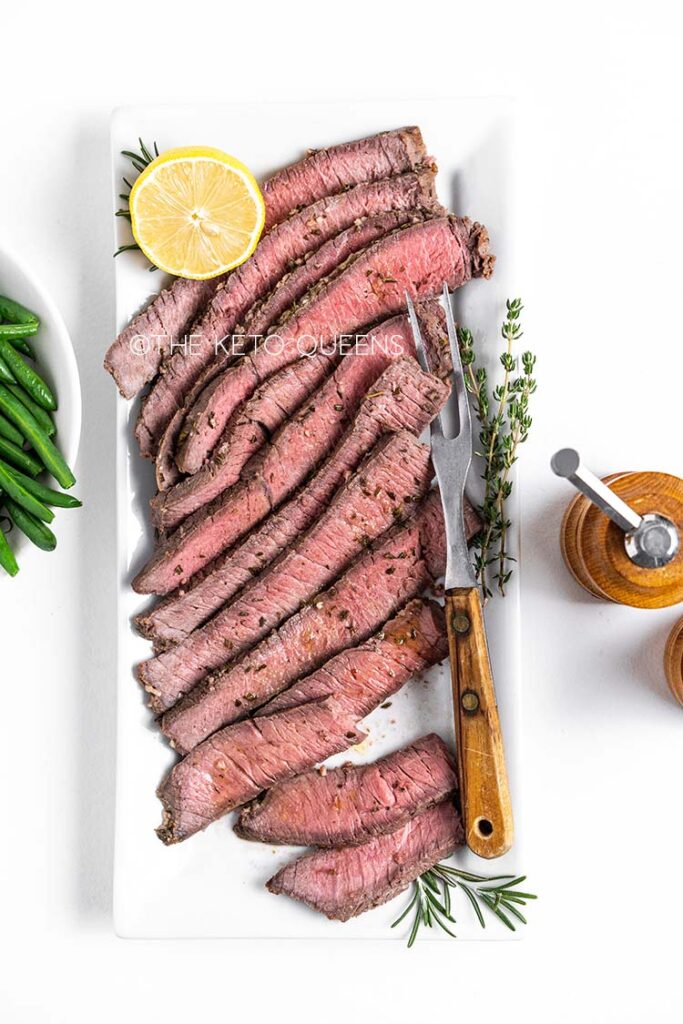Herb Marinated London Broil Recipe The Keto Queens